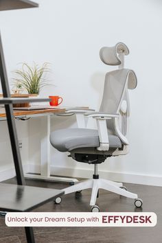 Our signature collection of electric standing desks and ergonomic office chairs are well-equipped to improve your mood, posture and maximize efficiency in the workplace — wherever that may be for you. #officedecor #modernhome #workfromhome #smallhomeoffice #moderndesign #aesthetic #professionaloffice #decor #standingdesk #homedecor #desksetup #minimalistbedroom #minimalistic #minimalist #modern #homeoffice #workspace #worksetup #aestheticdesk #minimalism #deskideas #idea #howto #summer #spring Environment Inspiration, Office Chair Design