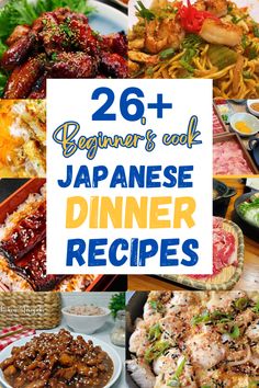 japanese dinner recipes with the title text overlay