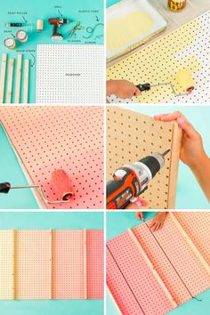 diy pegboard craft project for kids to make