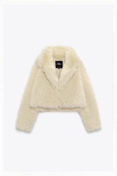 New Mujer | ZARA España Short Fur Coat, New York Outfit, Faux Fur Cardigan, Faux Fur Hooded Jacket, Fur Cardigan, Faux Shearling Jacket, Trendy Outfits For Teens, Fur Fashion