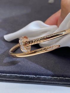 Dreamy Accessories, Cartier Love Bangle, Nail Bracelet, Expensive Jewelry Luxury, Fancy Jewellery Designs, Luxe Jewelry, Gold Bride Jewelry, Diamond Jewelry Necklace, Diamond Jewelry Designs