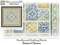 needlework building blocks for sisters choice