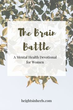 the brain battle with text overlay that reads, the brain battle recovery revolution for women