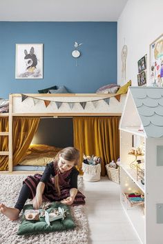 Cama Ikea Kura, Ikea Kura Bed, Kura Bed, Ikea Kura, Big Kid Bed, Kids Bedrooms, Big Boy Room