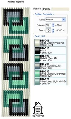 a cross stitch pattern is shown on the screen