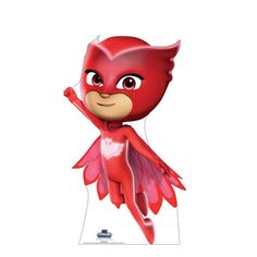 an image of a cartoon character in red