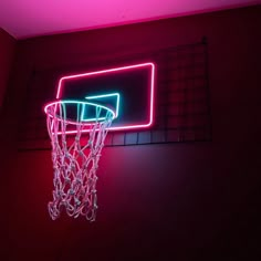 Basketball Hoop Neon Sign Sport Room, Ambiguous Quotes, Neon Letters, Commercial Signs, Personalized Home Decor, Quick Quotes, Business Signage, Event Exhibition, Basketball Hoop