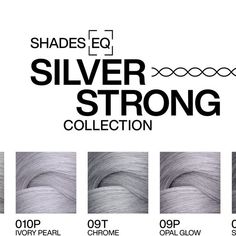 Redken on Instagram: "Discover endless possibility from gray to silver with the Shades EQ Silver Strong Collection. Designed to enhance, neutralize and transform— whether it’s a natural progression towards gray or a silver blonde transformation. All shades in this collection are powered by the ultimate Shades EQ benefits: 🩶 Intense conditioning for gray hair manageability 🩶 Neutralize yellow undertones on grays 🩶 Intense shine and softness Keep an eye out for tonal breakdowns of these shades for your use when formulating. redken, shades eq, shades eq formulas, silver hair, gray hair" Shades Eq Silver Formula, Redone Shades Eq Formulas, Gray Shades Eq Formula, Grey Shades Eq Formula, Silver Shades Eq Formula, Redken Color Formulas Gray Grey Hair, Shades Eq Gray Toner Formulas, Silver Redken Shades Eq Formula, Redken Shades Eq Before And After