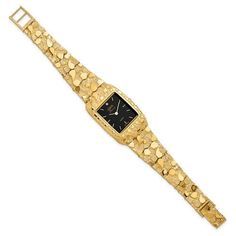 Elevate your wrist game with the stunning 14k Yellow Gold Men's Squared Nugget Watch. This luxurious timepiece is meticulously crafted with precision and attention to detail, making it a true statement of quality and style. The solid black dial is elegantly encased in a shimmering 14k yellow gold square-shaped nugget, adding a touch of sophistication to any ensemble.Designed with the modern man in mind, this watch features a form-fitted fold-over clasp for a secure and comfortable fit. The class Yellow Pearl Earrings, Brown Pearl Earrings, Nautical Earrings, Tiger Eye Earrings, Yellow Pearl, Seahorse Pendant, Square Face, Bone Pendant, Pearl And Diamond Earrings