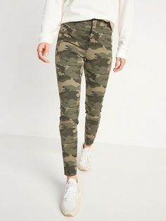 New Old Navy Women's Ankle Pixie Pants - Color: Camouflage - Style: Pixie, Ankle - Size: 6 Petite - Measurements: Inseam 28"  Waist Laid Flat is 14.5" - Material: 58% Cotton 37% Rayon, 5% Spandex - Manufactured: Vietnam Feedback: We strive to provide each buyer with excellent products and customer service. If a product or service is not up to your expectations, please contact us before leaving feedback and we will do everything we can to fix the problem.   Additional Details: Contact us if you n Camo Pants Women, Old Navy Leggings, Pixie Pants, Love Now, Camo Pants, Active Leggings, Tapered Pants, Ankle Length Pants, Old Navy Women