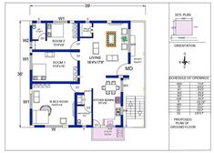 two story house plan with blueprints and floor plans