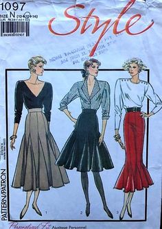 Godet Skirts, Godet Pattern, Vintage Outfits 80s, Skirt Pattern Easy, Vintage Clothes Patterns, Godet Skirt, Maxi Outfits, Middleton Style, Trendy Skirts