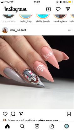 Animation Nails, Most Beautiful Nails, Cartoon Nails, Special Nails, Minimal Nails, Glow Nails, Nail Art Designs Videos