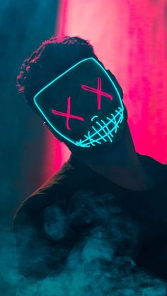 Cool Men Wallpapers Wallpaper Cave Neon Mask, Iphone Wallpaper, Neon, Mask, Wallpapers, For Men, Iphone