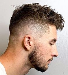 Modern men faded haircut ideas | Trendy hairstyle ideas | Easy hairstyle ideas High Drop Fade, Mens High Fade, Fade Hairstyle, Drop Fade Haircut, Drop Fade, Long Hair On Top