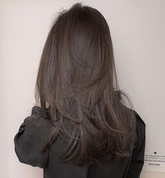 Korean Hair Color Ideas, Brown Hair Korean, Coffee Hair Color, Hair Color Asian, Coffee Hair, Korean Hair Color, Dark Brunette Hair