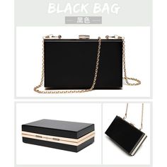 Women Acrylic Clear Clutch Transparent Crossbody Purse Candy See Through  Evening Bag Sport Events Stadium Approved Shoulder Bag - florybridal Party Satchel Bag With Hasp Closure, Rectangular Party Shoulder Bag With Hasp Closure, Large Capacity Rectangular Evening Bag, Rectangular Satchel With Hasp Closure For Parties, Rectangular Party Satchel With Hasp Closure, Rectangular Evening Satchel, Black Square Portable Bag, Portable Black Square Bag, Portable Square Black Bag