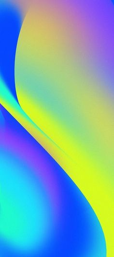 an abstract background with blue, yellow and green colors in the middle is shown here