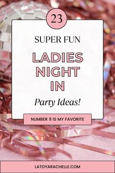 girls night in Girls Night In Game Ideas, Women’s Party Ideas, Hosting Girls Night In At Home, Themed Girls Night In, January Girls Night Theme, Ladies Night At Home Ideas, Fun Girls Night Activities, At Home Girls Night Ideas, Ladies Event Ideas