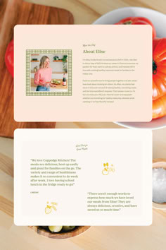 the recipe book is open and ready to be used as a brochure or cookbook