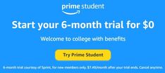 the prime student sign up page for students to learn how to make money from home