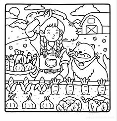 Cozy Girl Coloring Page, Cozy Girl Coloring Book Pages, Cozy Friends Coloring Pages Finished, Coco Wyo Coloring Pages, Cute Coloring Pages Aesthetic