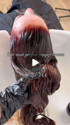 HAIR COLORIST LI,NY| Amber Todaro on Instagram: "These warm copper browns are THE color this fall? Do you agree? 🍁 •  Hair , redhair, auburn hair , copper brown  #copper #copperhair #redbrownhair" Red Hair Formulas Redken, Balayage Hair Red Brown, Cowboy Copper Hair Formula Shades Eq, Dark Strawberry Brown Hair, Dark Copper Hair Formula, Copper Formula Hair, Light Brown Hair With Red Tint, Auburn Shades Eq Formula, Cowboy Copper Formula