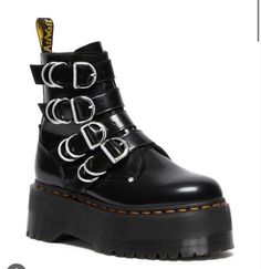 Dr Martens Jadon Max, Platform Boots Women, Fashion Student