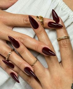 Stilleto Nails Designs, Fake Nails With Glue, Classy Acrylic Nails, Classy Nails, Chic Nails, Dope Nails