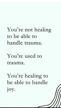 a poem written in black and white with the words you're not healing to be able to handle prama