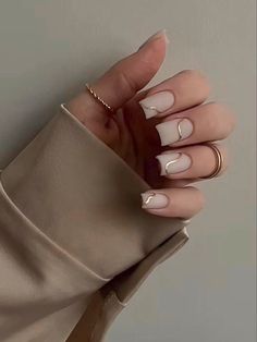 Ongles Beiges, Milky Nails, Wow Nails, Hello Nails, Beige Nails, Blush Nails, Minimalist Nails