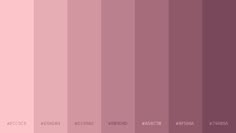 an image of the color purple in different shades and sizes, with text below it