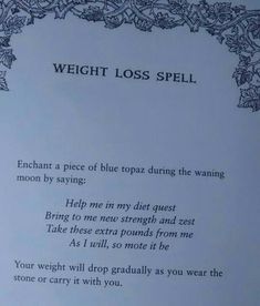 Sweeten Someone Up Spell, Weight Losing Spell, Losing Weight Spell Jar, Loosing Weight Manifestation, Losing Weight Manifest, Spell For Bigger Breast, Whisper Spell, Goddess Magick