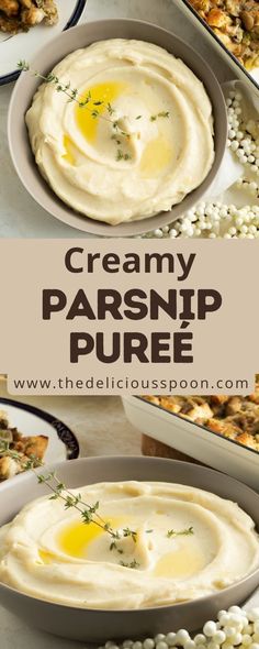 creamy parsnip pure is an easy and delicious side dish for any meal