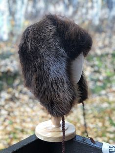 Alaskan Made Fully Furred Beaver Trapper Hat - Etsy Trapper Hat Pattern, Beaver Pelt, Fox Tail Keychain, Fur Hats, Trapper Hat, Trapper Hats, Fur Hat, Earmuffs, Fox Fur