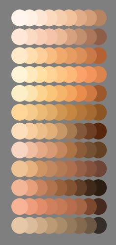 an abstract background with circles in shades of orange, brown and beige on a gray background