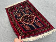 Welcome to Kamrancarpets  SALE and Free Shipping World Wide This is a beautiful one-of-a-kind Hand-knitted with 100% natural wool. It was hand-wowed by Afghan Turkmen women in the 1980s in the Hirat village of Northern Afghanistan. SIZE: 3.0 x 4.3 (feet) SIZE: 92 x 129 ( Centimeters ) Material: Wool Condition: Excellent Condition Ready For use The rug has excellent colors and is washable. This Rug is made with 100% Wool sheep for their use well made of strong vegetable-dyed Enjoy This Beauty Rug it will Look Amazing at your home rug3x5 rug5x3 rug3x5 Wool Sheep, Traditional Rug, Beautiful One, Traditional Rugs, Moroccan Rug, Natural Wool, Floor Rugs, Hand Knitting, Wool Rug