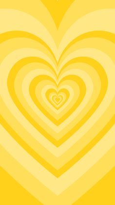 an abstract heart shape background in yellow and orange