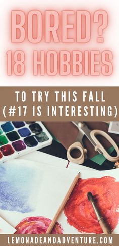 new hobbies to try this fall Fall Lemonade, New Hobby Ideas, I Need A Hobby, Hobbies For Couples