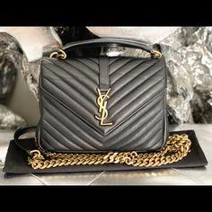 9.9/10 Condition,Comes W Ysl Dust Bag ,Over 500$ Goes To Posh For Authentication Saint Laurent Bags, College Bags, Yves Saint Laurent Bags, 9 And 10, Yves Saint Laurent, Saint Laurent, Dust Bag, Bag Lady, Size Medium