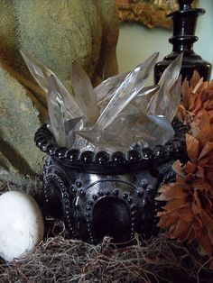 Shabby French Cottage, Under Your Spell, Witchy Stuff, Antique Chandelier, Prisms, Samhain, Hallows Eve, Halloween Haunt, Book Of Shadows