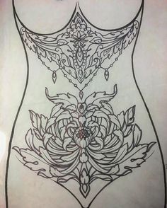 Abdomen Tattoo, Lower Stomach Tattoos, Stomach Tattoo