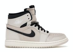 Check out the Jordan 1 High Zoom Air CMFT Summit White Black (W) available on @StockX Nike Shoes Air Force, Shoes Outfit Fashion, Womens Air Jordans, Cute Nike Shoes, Womens Jordans, Cute Nikes, Black Shoes Women, Swag Shoes, Air Jordan 1 High