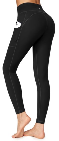 PRICES MAY VARY. Every Body, Every Fit: Push yourself with the right balance of support and comfort in these high-waisted workout leggings. Ewedoos yoga pants for women are made from a Non-See Through 4-Way Stretchy fabric, designed to remove moisture from your body and provide maximum comfort, effortlessly adapt to all bodies, and fit you like a dream. Tummy Control Leggings: Shaping up isn't just about working out—it's about what you wear while you do it, too. Ewedoos yoga pants have a magic s High Waisted Leggings Workout, Yoga Pants With Pockets, High Waist Yoga Pants, Yoga Capris, Pants With Pockets, Leggings For Women, Best Leggings, Compression Leggings, Squat Proof