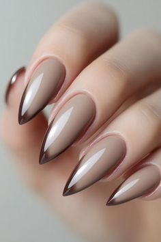 15 Chic Neutral Holiday Nails You’ll Adore Simple Nail Ideas Neutral Colors, Neutral Design Nails, Neutral Winter Nails, Simple Holiday Nails, Comforting Aesthetic, Office Nails, Neutral Nail, Latest Nail Designs