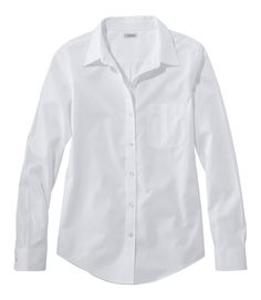 Women's Wrinkle-Free Pinpoint Oxford Shirt, Long-Sleeve Relaxed Fit | Shirts & Button-Downs at L.L.Bean Women's Henley, Travel Capsule, Woven Top, Oxford Shirt, Women's Shirts, Shirt Sale, Wrinkle Free, Ll Bean, L L Bean