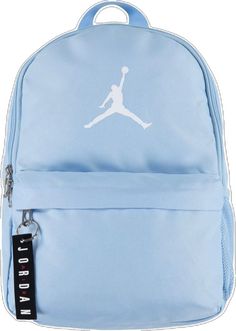 Unisex Backpack, Wall Pockets, Nike Air Jordan, Ice Blue, Jordan, Zipper Pocket, Woven Fabric, Nike Women, Air Jordans