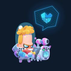 Cutey Spacey - Mobile game Concept on Behance Sky Game Character, Futuristic Game Design, 2d Game Animation, 3d Workout Animation, 2d Mobile Game, Motion Reference, Dinosaur Game, Top Down Game, Loop Animation