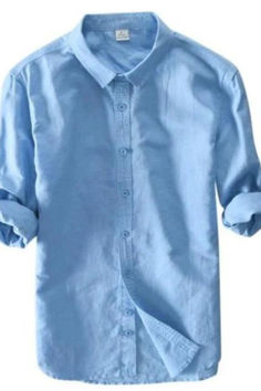 casual Shirt women's fashion Classic Cotton Button-up T-shirt, Solid Cotton Slim Fit T-shirt, Blue Cotton Dress Shirt For Spring, Light Blue Dress Shirt With Spread Collar For Summer, Plain Collared Cotton Top, Summer Light Blue Cotton Dress Shirt, Casual Dress Shirt With Solid Color And Casual Collar, Casual Light Blue Dress Shirt With Spread Collar, Casual Light Blue Dress Shirt For Summer