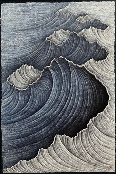 an image of waves in the water